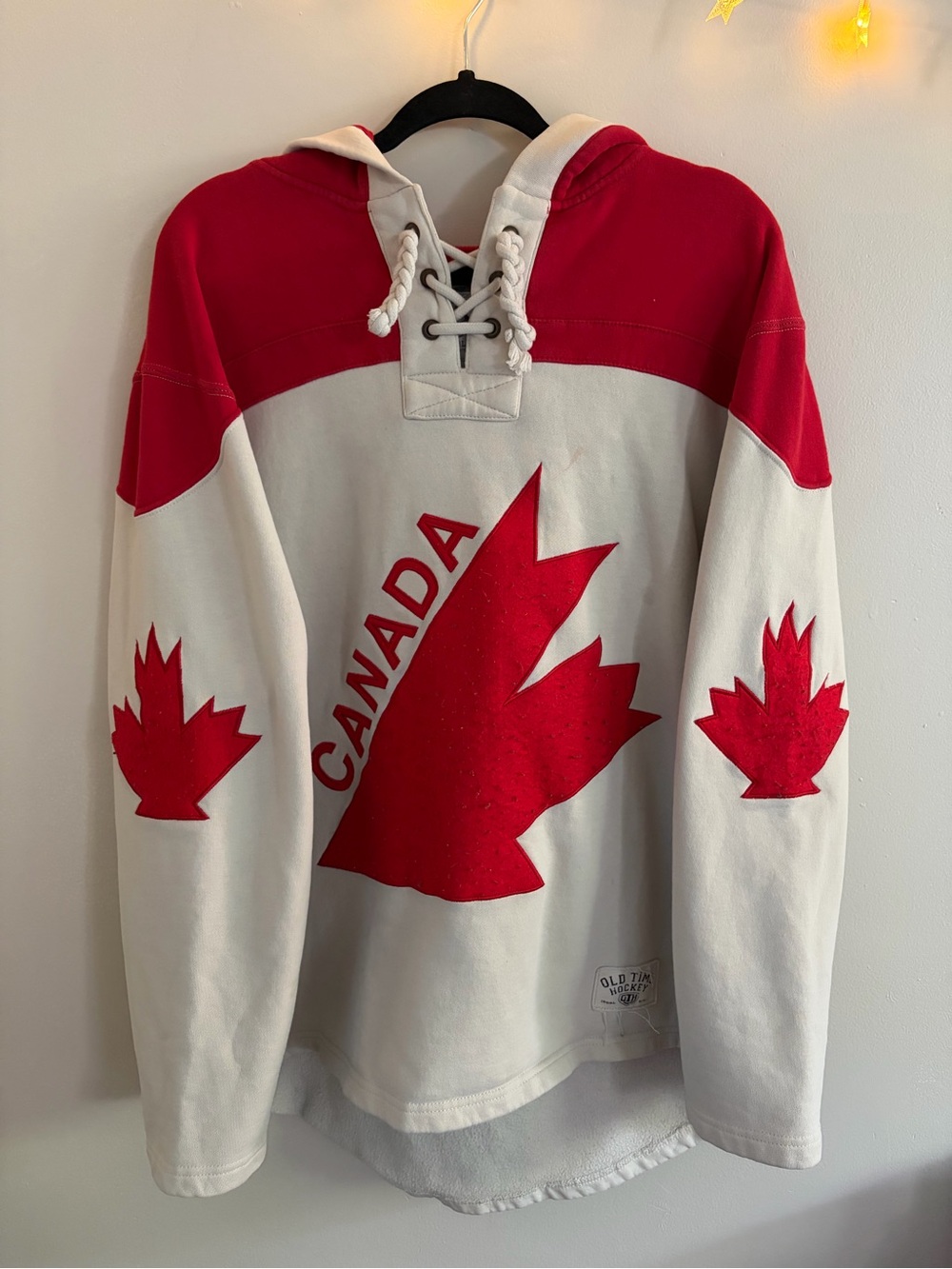 Vintage Old Time Hockey Hoodie